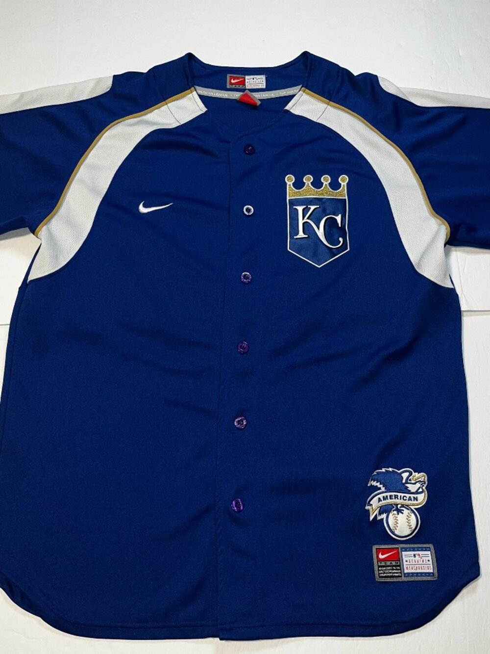 Nike Kansas City Royals Baseball Jersey XL men’s